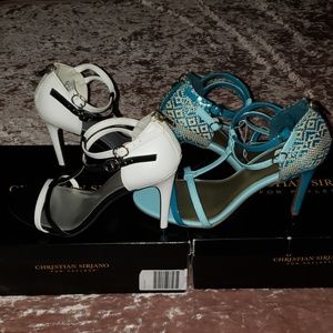 👠👠2 pair Christian Siriano for Payless Sandals